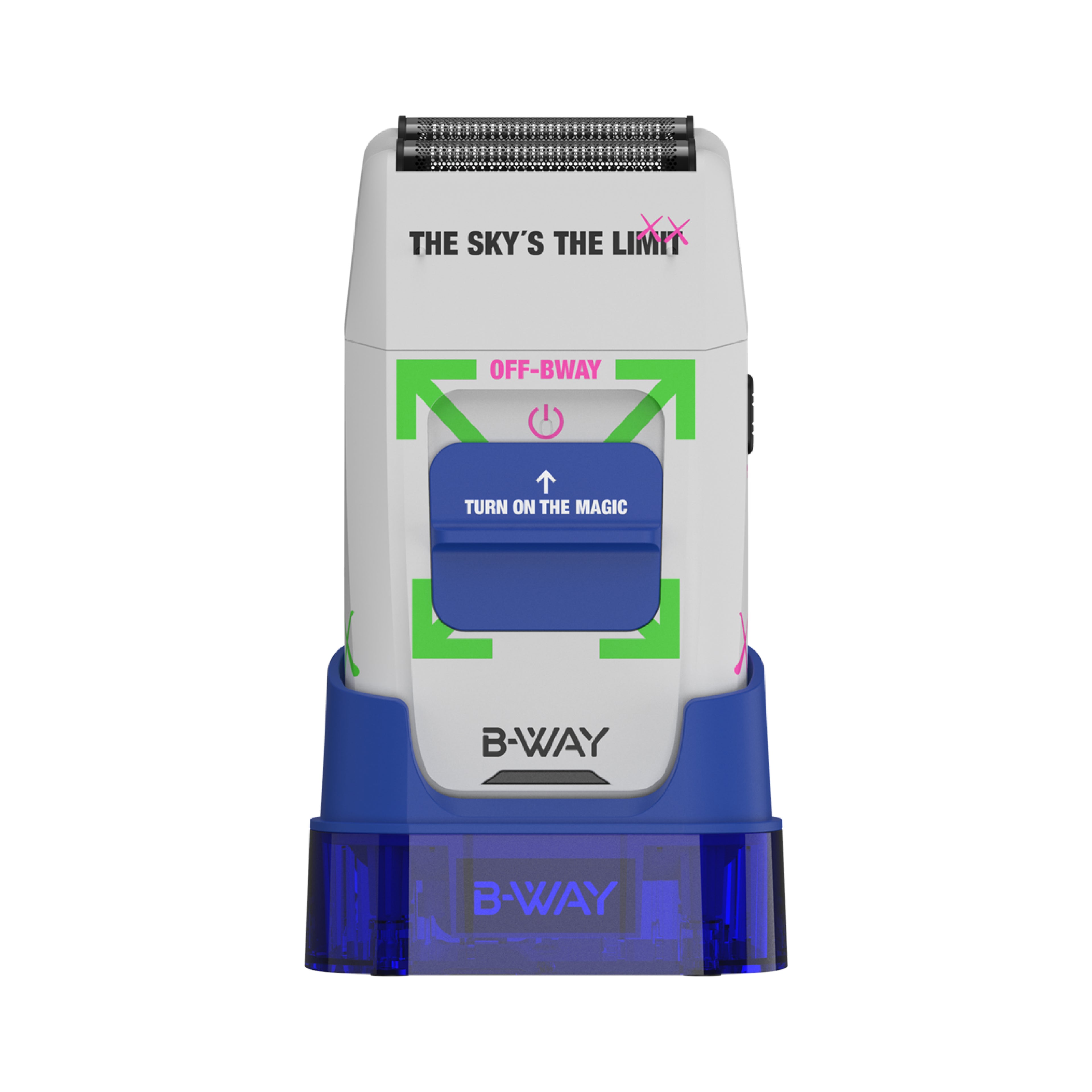 B-Way NEW Five Shorty Clipper, TPro Trimmer, OFF Shaver - 3 in 1 Set + Free Cape