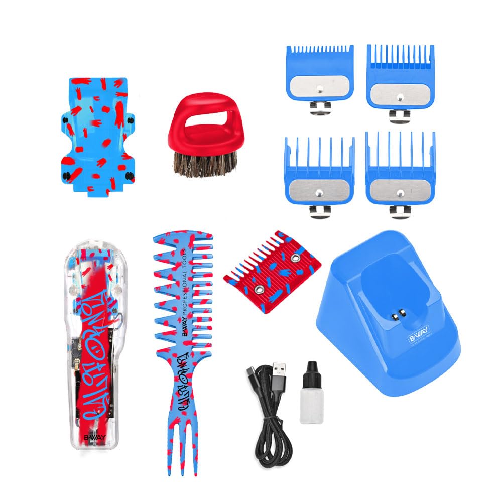 B-Way 3 in 1 Kit: California Clipper, One Trimmer, Zero Shaver