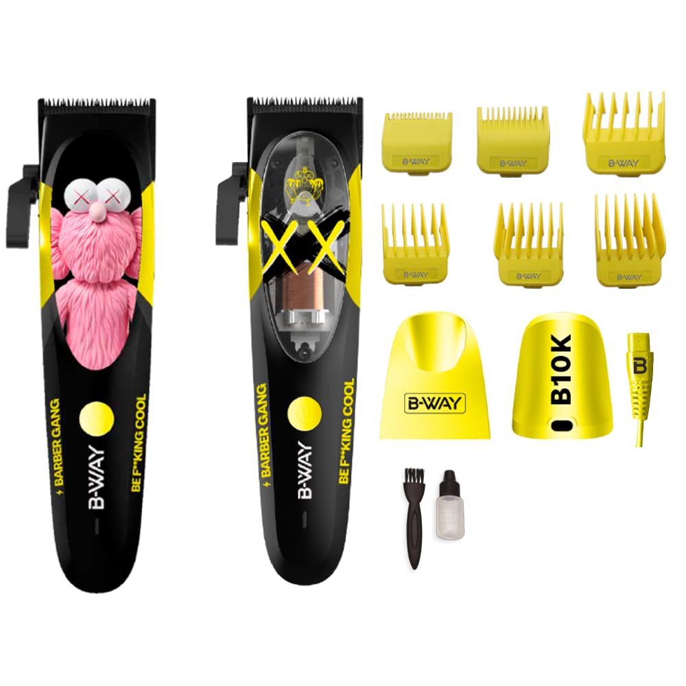 B-Way 3 in 1 Set, Clipper B10K, T-Pro Trimmer, Off-Shaver
