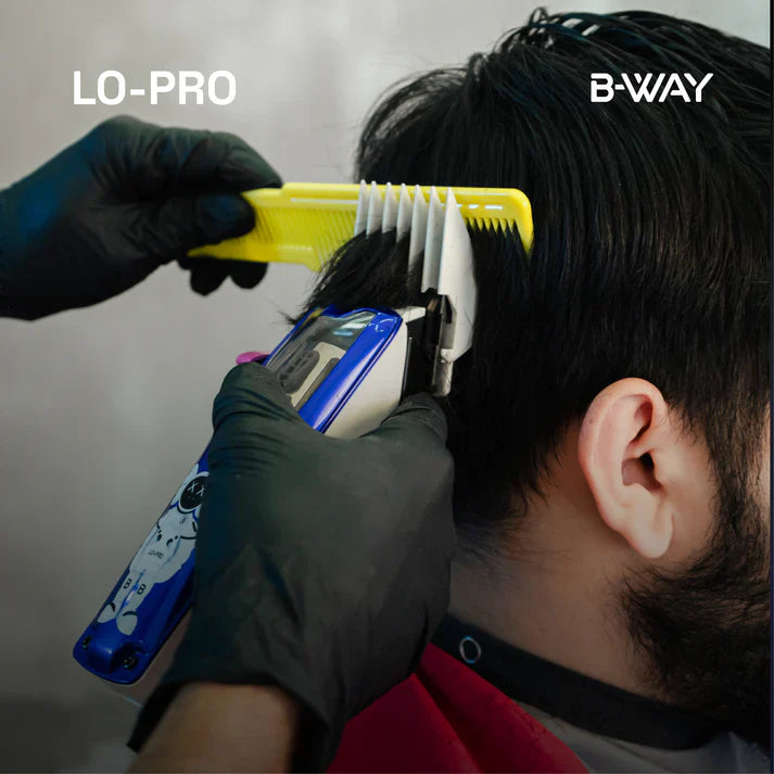 B-Way Lo-Pro X Brushless Clipper &amp; T-Pro Brushless Trimmer – Professional 2-in-1 Barber Set