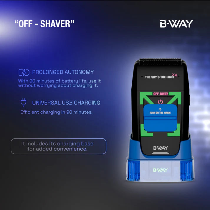 B-Way OFF Shaver Black